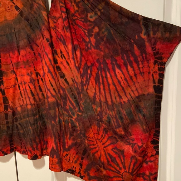 Vintage ANANTARA boho fire vest NWOT festival fairycore Labyrinth Legend - Picture 14 of 16